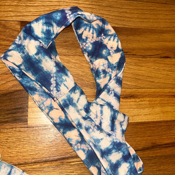 Blue and baby pink Tie-Dye bikini 
SKATIE - Picture 4 of 4
